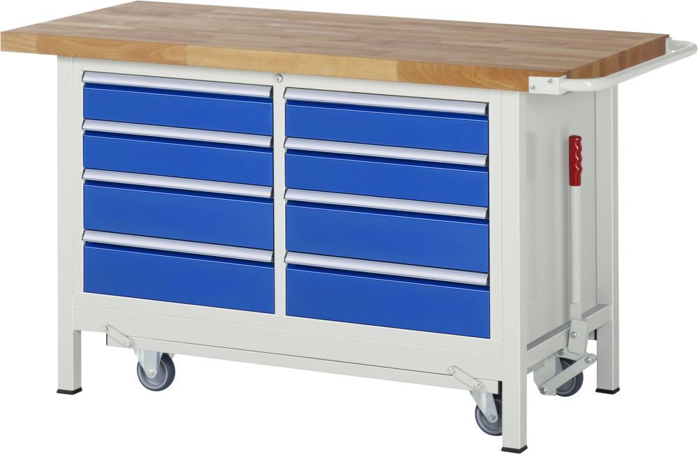RAU Absenkbare Werkbank 8000 - Modell 8477 Breite 1500 mm Produktbild RAU Absenkbare Werkbank 8000 - Modell 8477 Breite 1500 mm