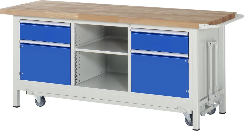 RAU Absenkbare Werkbank 8000 Modell 8561 Breite 2000 mm Produktbild RAU Absenkbare Werkbank 8000 Modell 8561 Breite 2000 mm