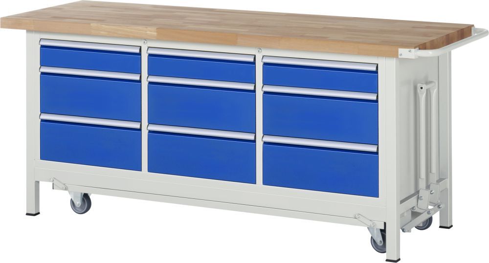 RAU Absenkbare Werkbank 8000 Modell 8573 Breite 2000 mm Produktbild RAU Absenkbare Werkbank 8000 Modell 8573 Breite 2000 mm