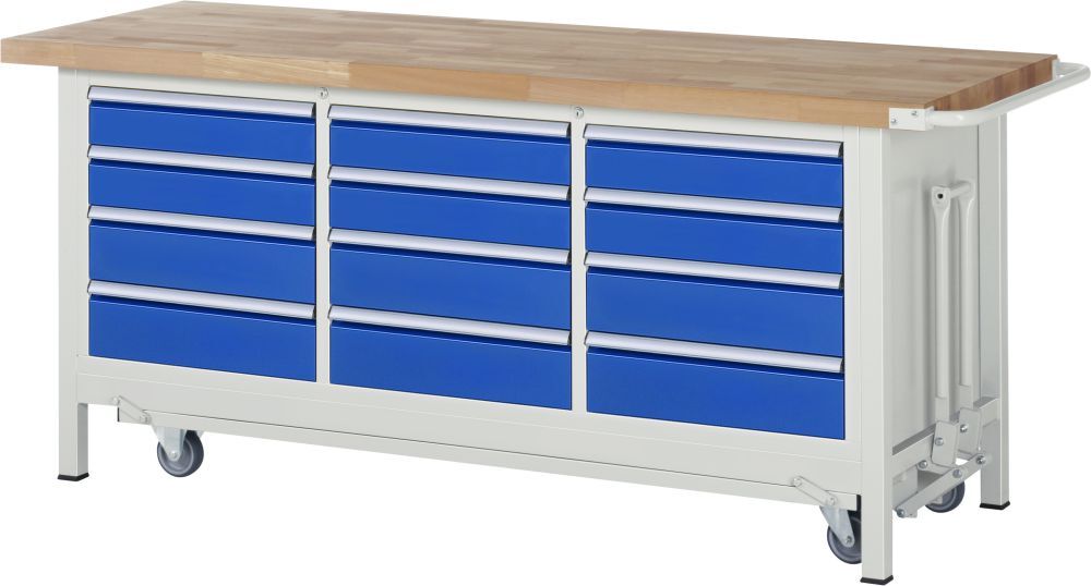 RAU Absenkbare Werkbank 8000 Modell 8579 Breite 2000 mm Produktbild RAU Absenkbare Werkbank 8000 Modell 8579 Breite 2000 mm