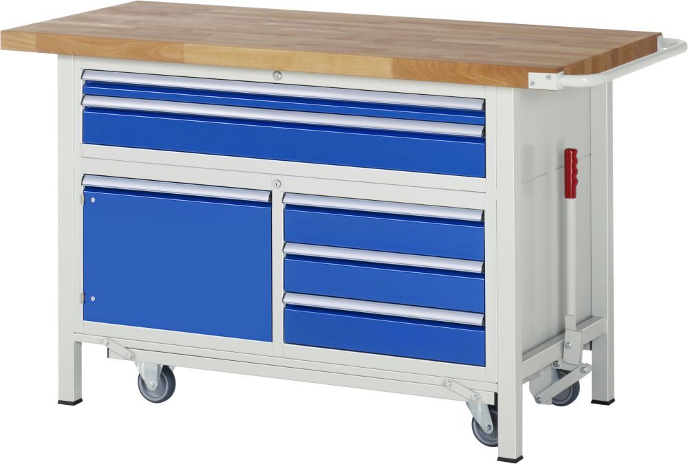 RAU Absenkbare Werkbank 8000 Modell 8922 Breite 1500 mm Produktbild RAU Absenkbare Werkbank 8000 Modell 8922 Breite 1500 mm