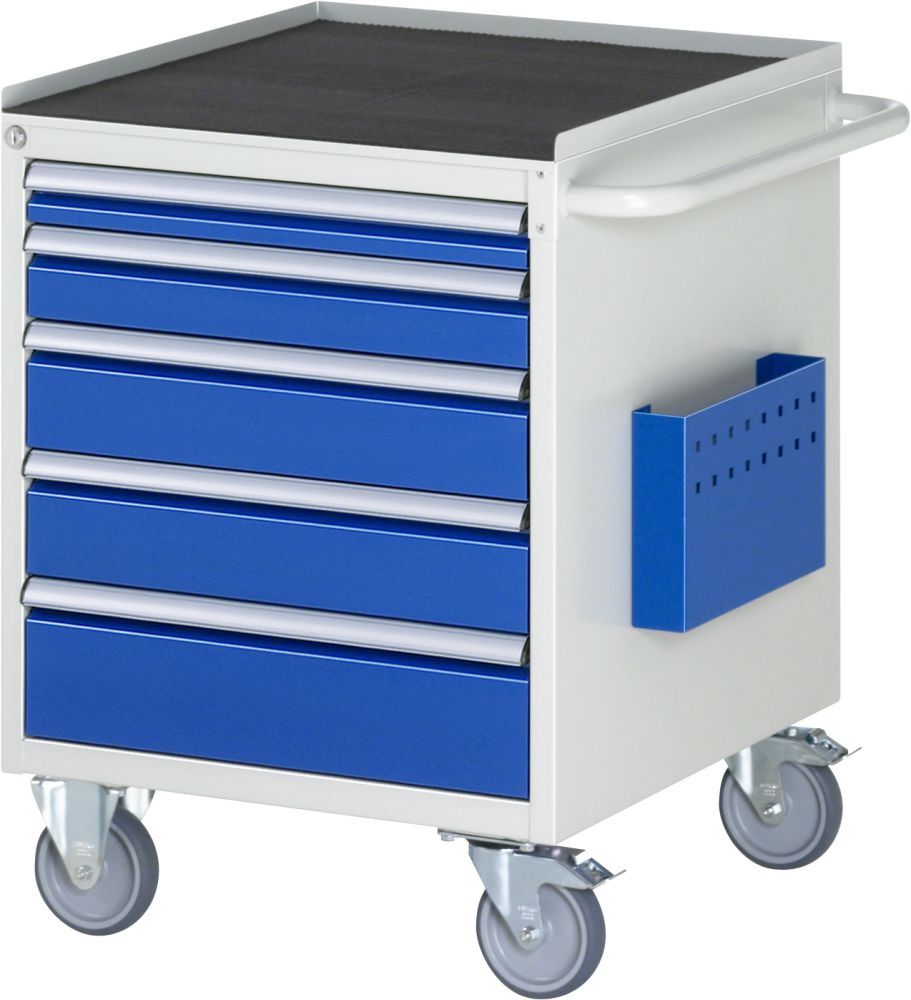 RAU Montagewagen Serie 7000 mit 5 Schubladen Tragfähigkeit 450 kg Produktbild RAU Montagewagen Serie 7000 mit 5 Schubladen Tragfähigkeit 450 kg