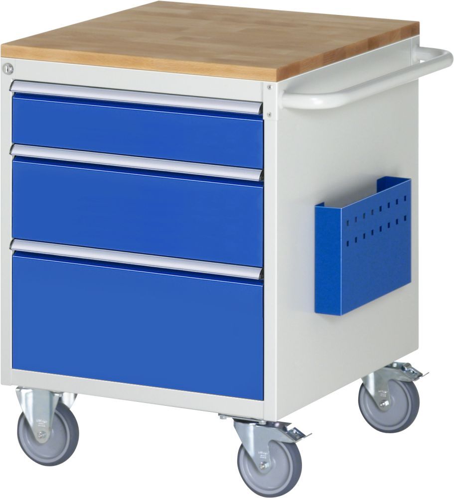 RAU Montagewagen 7000 Breite 580 mm 3 Schubladen und Arbeitsplatte Produktbild RAU Montagewagen 7000 Breite 580 mm 3 Schubladen und Arbeitsplatte