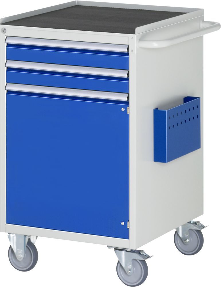 RAU Montagewagen Serie 7000 Breite 580 mm 2 Schubladen Größe L 1 Flügeltür Größe L Produktbild RAU Montagewagen Serie 7000 Breite 580 mm 2 Schubladen Größe L 1 Flügeltür Größe L