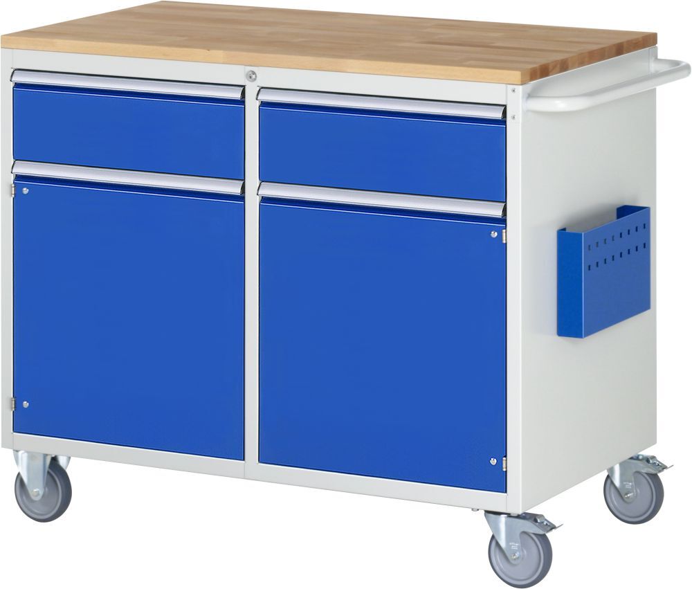 RAU Montagewagen 7000 Breite 1145 mm 2 Türen 2 Schubladen Produktbild RAU Montagewagen 7000 Breite 1145 mm 2 Türen 2 Schubladen