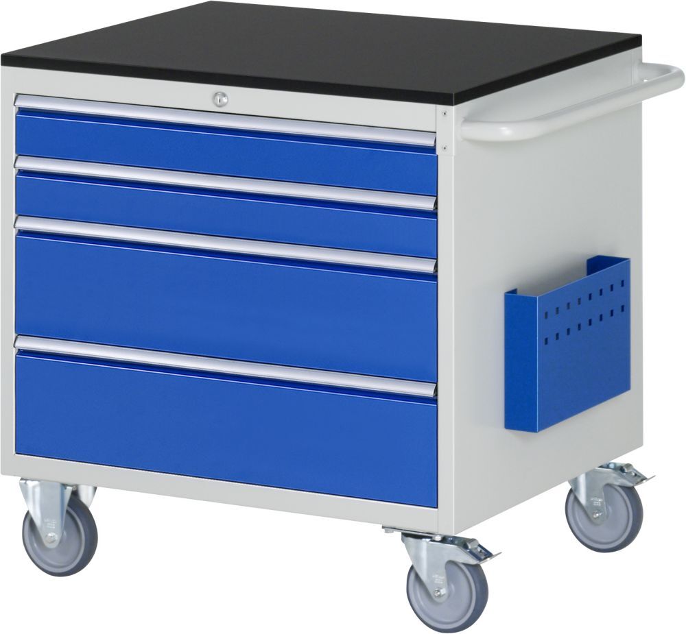 RAU Montagewagen Serie 7000 4 Schubladen Arbeitsplatte 19 mm Produktbild RAU Montagewagen Serie 7000 4 Schubladen Arbeitsplatte 19 mm