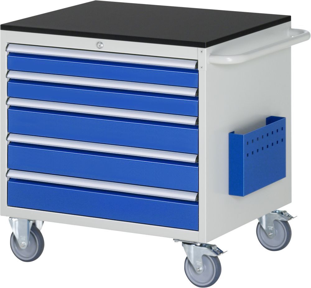 RAU Montagewagen Serie 7000 5 Schubladen Größe XL 770 x 790 x 650 mm Produktbild RAU Montagewagen Serie 7000 5 Schubladen Größe XL 770 x 790 x 650 mm