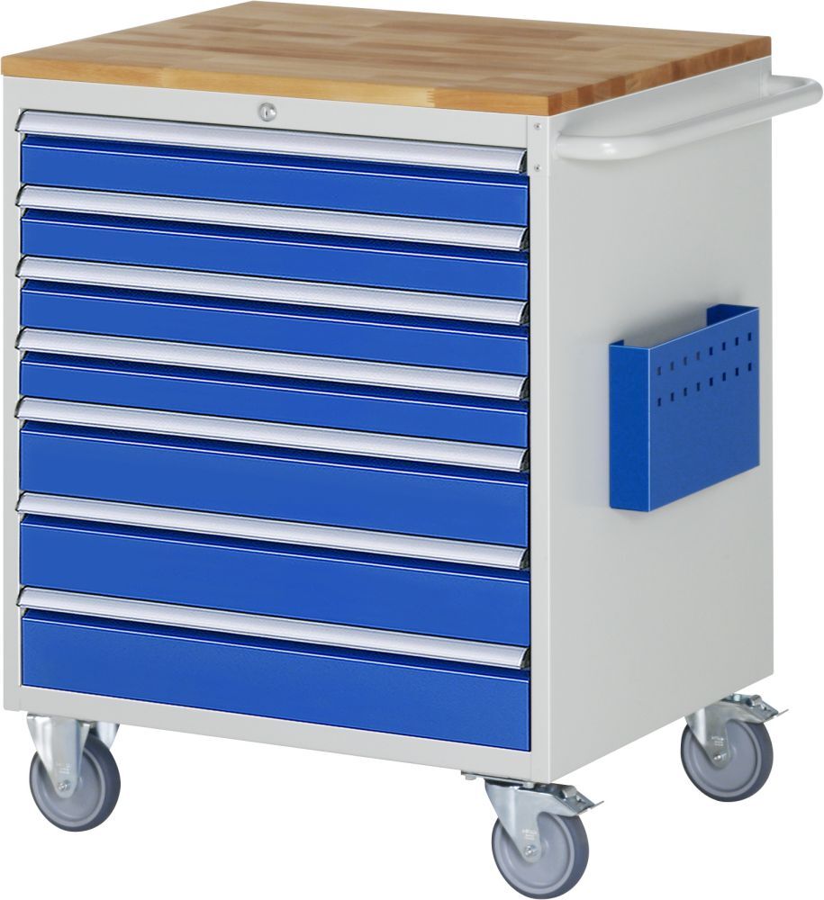 RAU Montagewagen Serie 7000 7 Schubladen Größe XL Arbeitsbreite 25 mm Produktbild RAU Montagewagen Serie 7000 7 Schubladen Größe XL Arbeitsbreite 25 mm