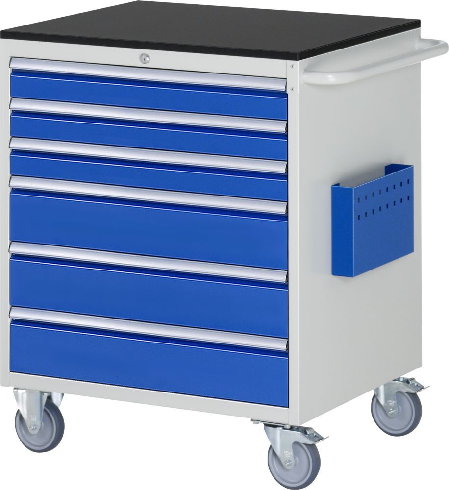 RAU Montagewagen Tiefe 650 mm Serie 7000 6 Schubladen Größe XL Produktbild RAU Montagewagen Tiefe 650 mm Serie 7000 6 Schubladen Größe XL