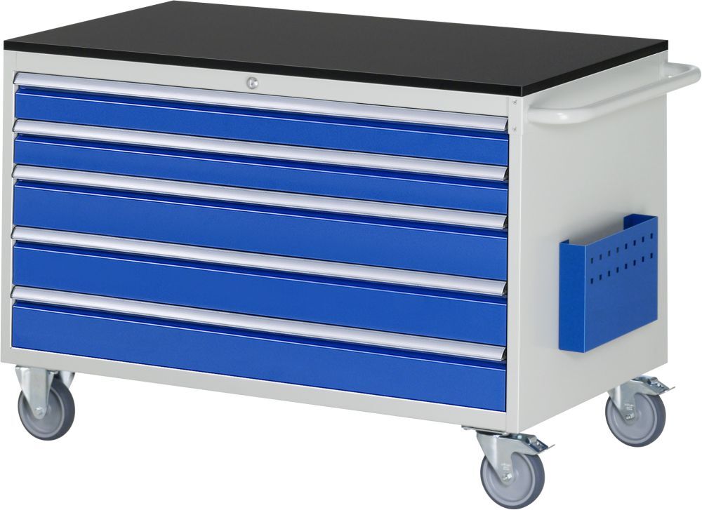 RAU Montagewagen Serie 7000 5 Schubladen Größe XXL Tragfähigkeit 450 Kg Produktbild RAU Montagewagen Serie 7000 5 Schubladen Größe XXL Tragfähigkeit 450 Kg