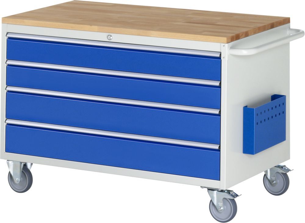 RAU Montagewagen Serie 7000 Breite 1145 mm 4 Schubladen Größe XXL Produktbild RAU Montagewagen Serie 7000 Breite 1145 mm 4 Schubladen Größe XXL