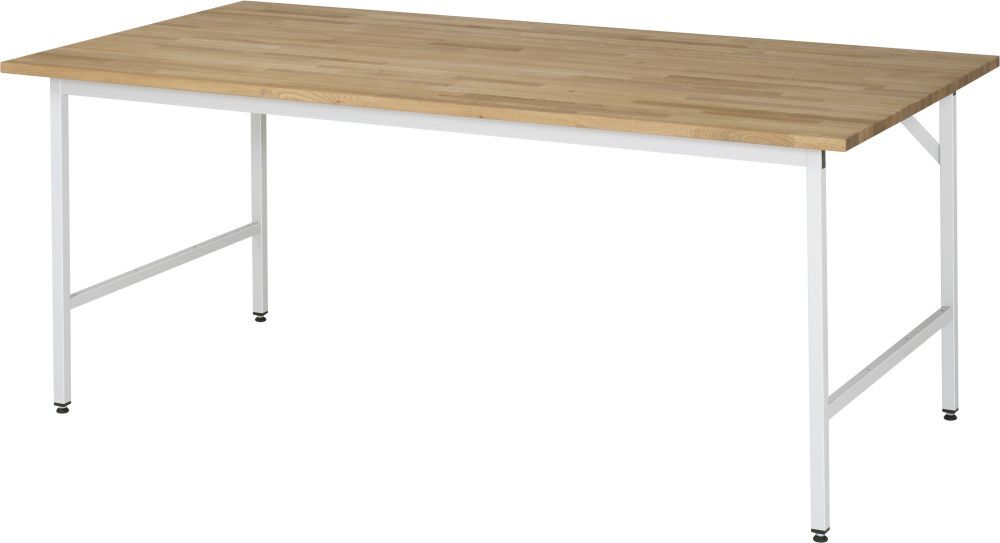 Rau Arbeitstisch Serie Jerry Breite 2000 x 1000 x 800-850 mm Produktbild Rau Arbeitstisch Serie Jerry Breite 2000 x 1000 x 800-850 mm
