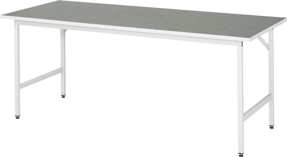 Rau Arbeitstisch Serie Jerry 2000 x 800 mm Arbeitshöhe von 800-850 mm Produktbild Rau Arbeitstisch Serie Jerry 2000 x 800 mm Arbeitshöhe von 800-850 mm