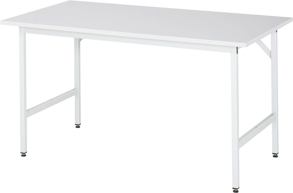 Rau Arbeitstisch Serie Jerry 1500 x 800 mm Platte 28 mm Produktbild Rau Arbeitstisch Serie Jerry 1500 x 800 mm Platte 28 mm