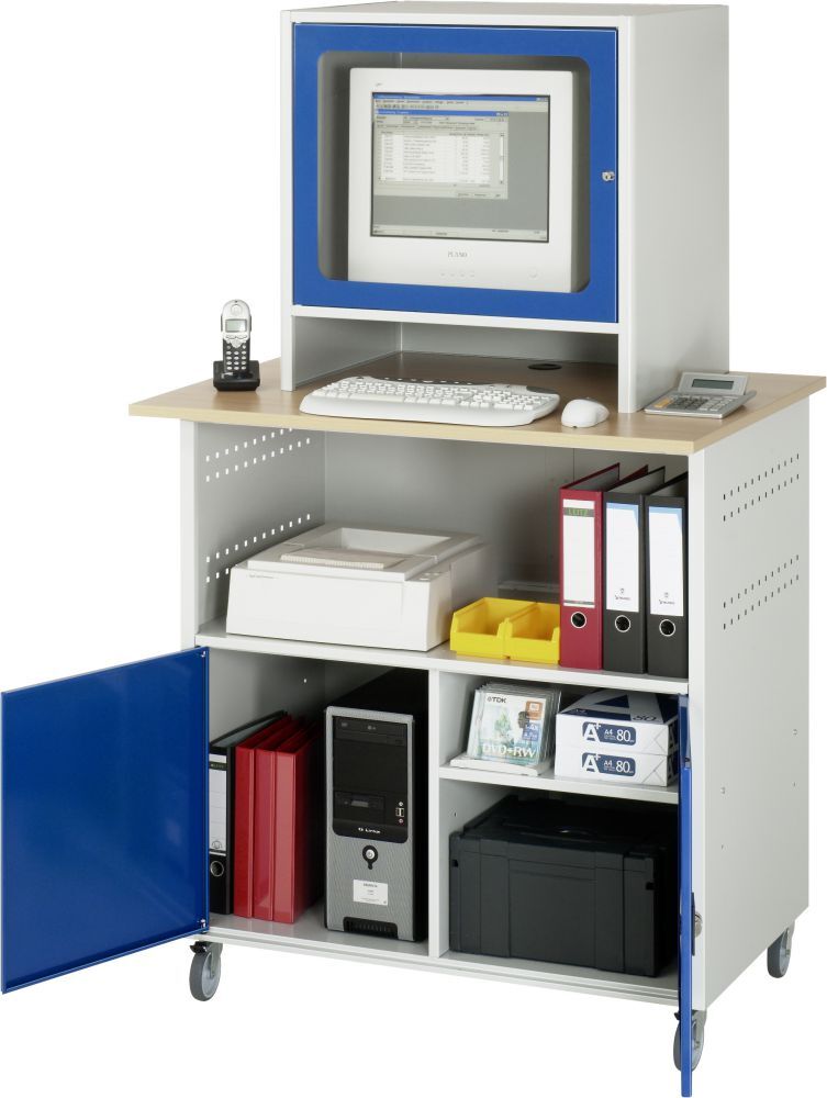 RAU Computer Tisch Modell 1023 Breite 1100 mm Produktbild RAU Computer Tisch Modell 1023 Breite 1100 mm bild 2