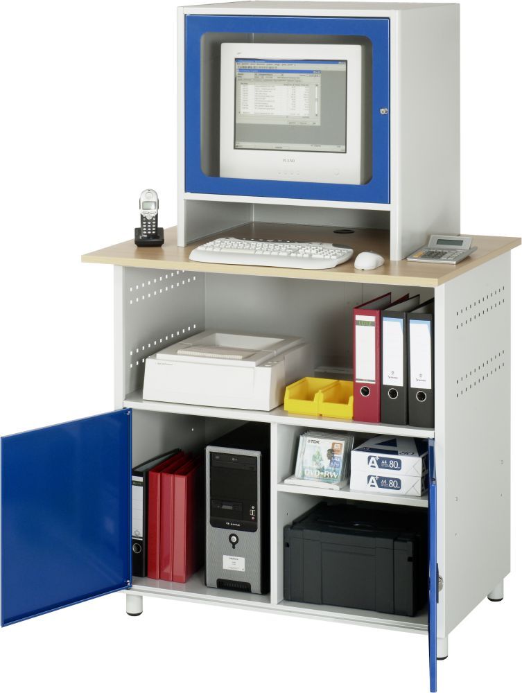 RAU Computer Tisch Modell 1023 Breite 1100 mm Produktbild RAU Computer Tisch Modell 1023 Breite 1100 mm bild 2