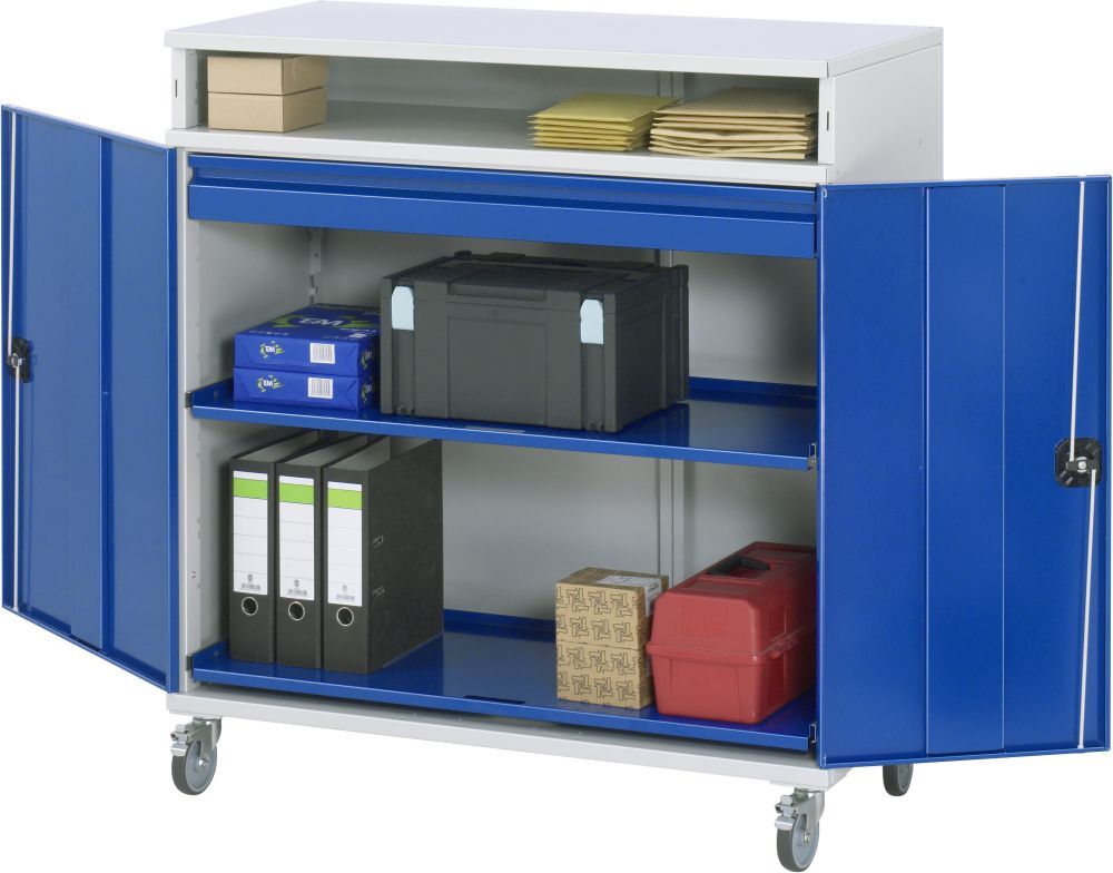 RAU Beistellschrank Stehpult Modell 31 Breite 1100 mm Produktbild RAU Beistellschrank Stehpult Modell 31 Breite 1100 mm