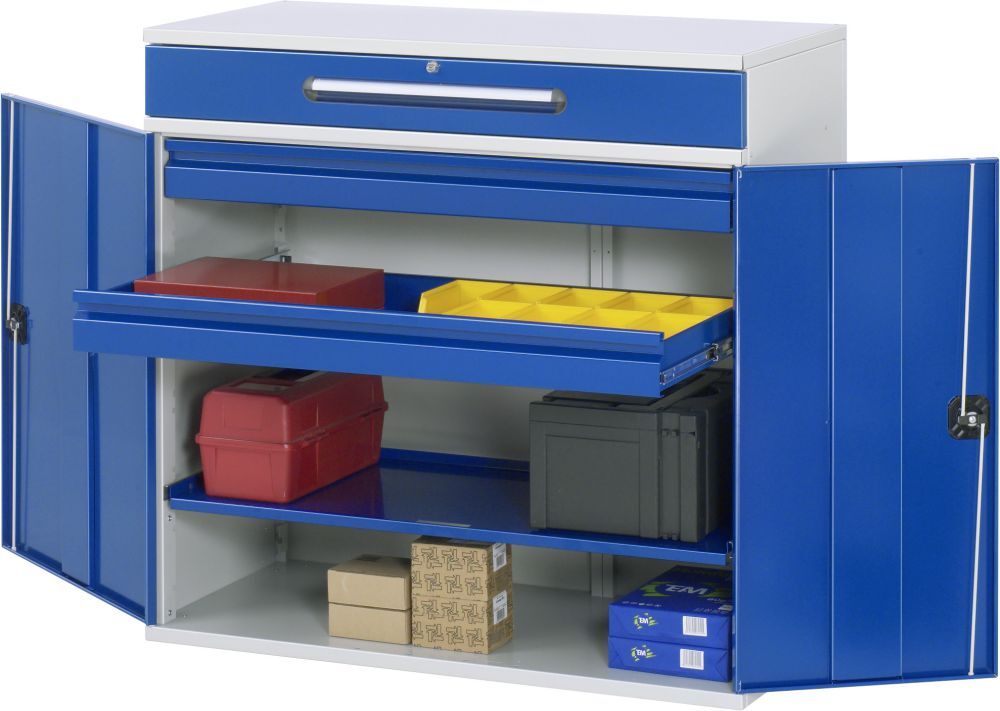 RAU Beistellschrank Stehpult Modell 32 Breite 1100 mm Produktbild RAU Beistellschrank Stehpult Modell 32 Breite 1100 mm