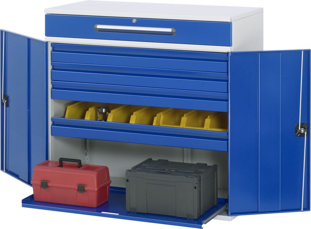 RAU Beistellschrank-Stehpult - Modell 33 Breite 1100 mm RAU Beistellschrank-Stehpult - Modell 33 Breite 1100 mm