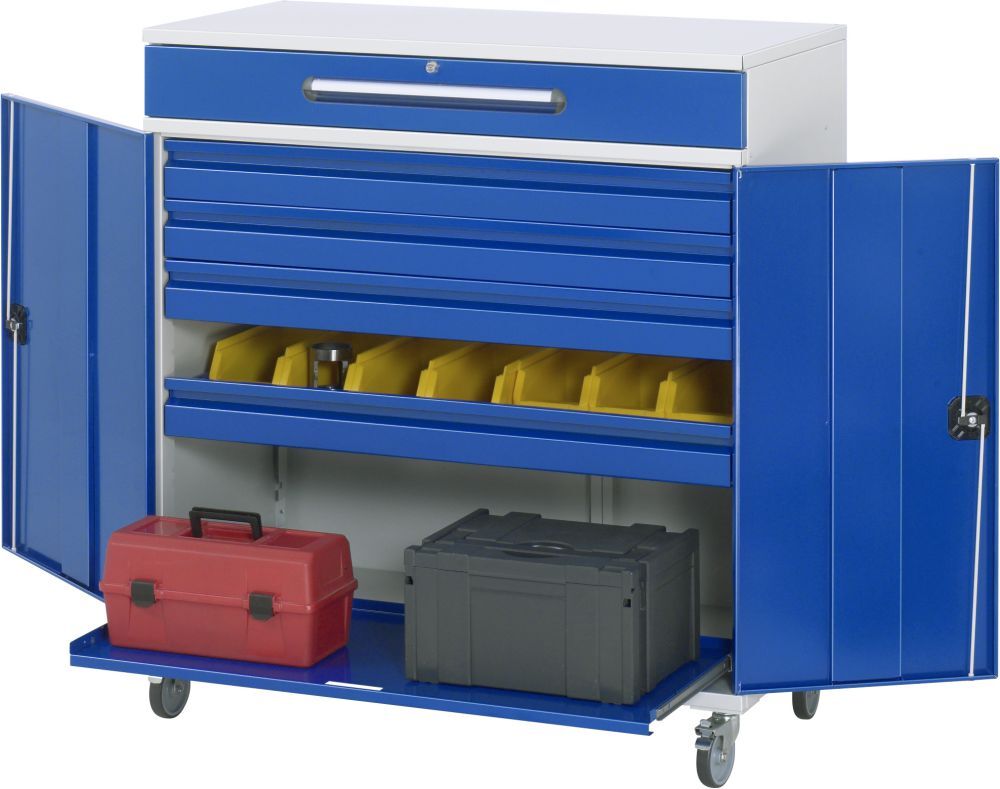 RAU Beistellschrank Stehpult Modell 33 Breite 1100 mm Produktbild RAU Beistellschrank Stehpult Modell 33 Breite 1100 mm