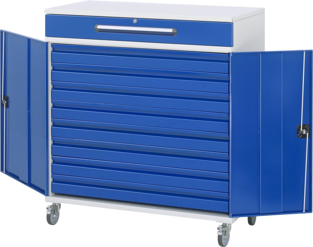 RAU Beistellschrank Stehpult Modell 34 Breite 1100 mm Produktbild RAU Beistellschrank Stehpult Modell 34 Breite 1100 mm bild 2