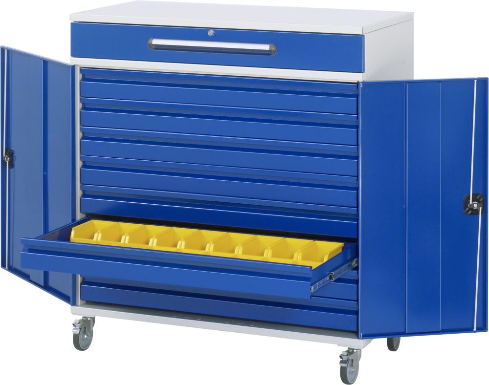 RAU Beistellschrank Stehpult Modell 34 Breite 1100 mm Produktbild RAU Beistellschrank Stehpult Modell 34 Breite 1100 mm bild 1