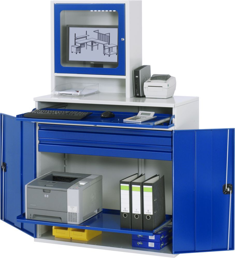 Rau Computer-Schrank Modell 66 1100 x 1770 x 520 mm Produktbild Rau Computer-Schrank Modell 66 1100 x 1770 x 520 mm