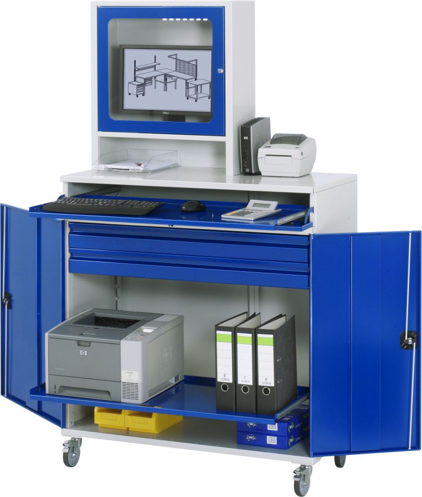 RAU Computer Schrank Modell 66 Produktbild RAU Computer Schrank Modell 66