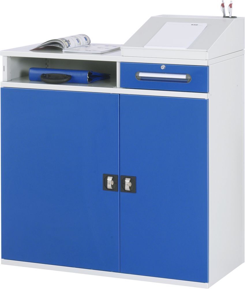 RAU Beistellschrank-Stehpult - Modell 07 Breite 1100 mm Produktbild RAU Beistellschrank-Stehpult - Modell 07 Breite 1100 mm