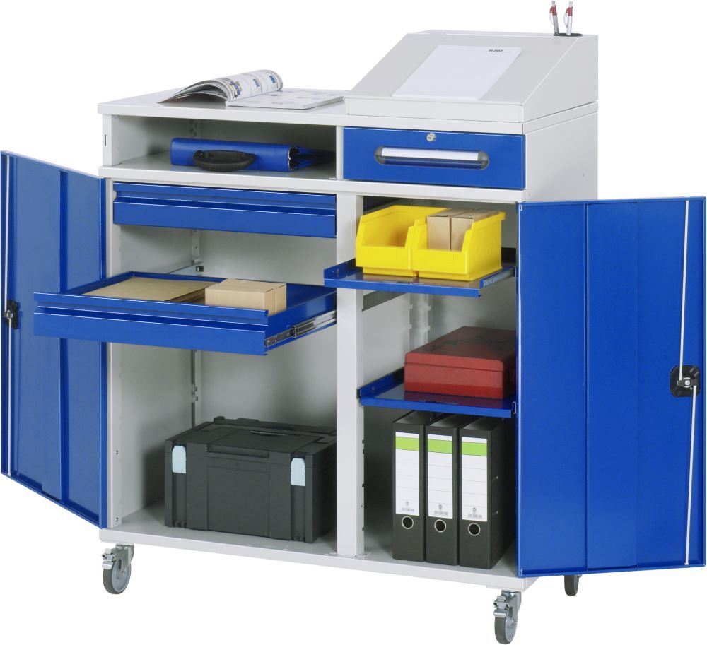 RAU Beistellschrank Stehpult Modell 07 Breite 1100 mm RAU Beistellschrank Stehpult Modell 07 Breite 1100 mm