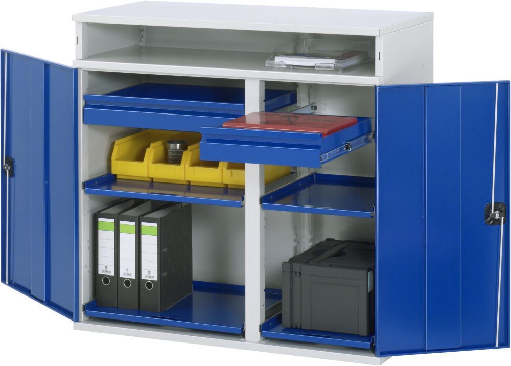 Rau Beistellschrank Stehpult Modell 31 Breite 1100 mm Höhe 1060 mm Produktbild Rau Beistellschrank Stehpult Modell 31 Breite 1100 mm Höhe 1060 mm