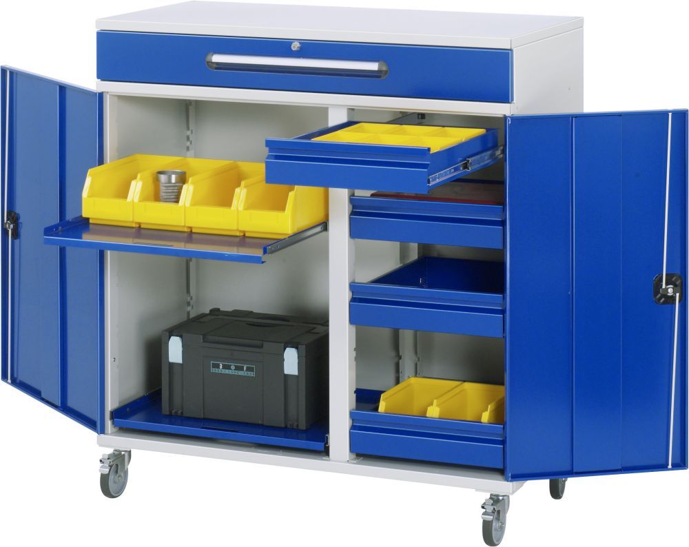 Rau Beistellschrank Stehpult Modell 35 Breite 1100 x 520 x 1185 mm Produktbild Rau Beistellschrank Stehpult Modell 35 Breite 1100 x 520 x 1185 mm