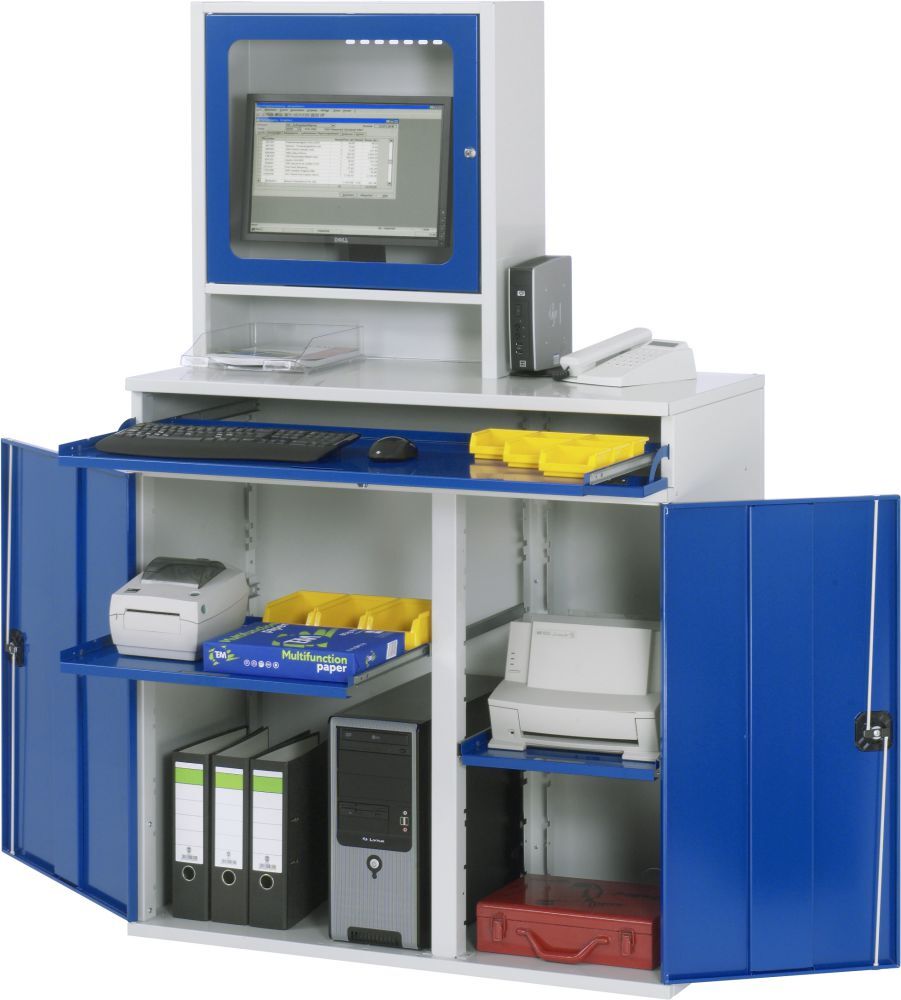 Rau Computer-Schrank Höhe 1770 mm Modell 65 Produktbild Rau Computer-Schrank Höhe 1770 mm Modell 65
