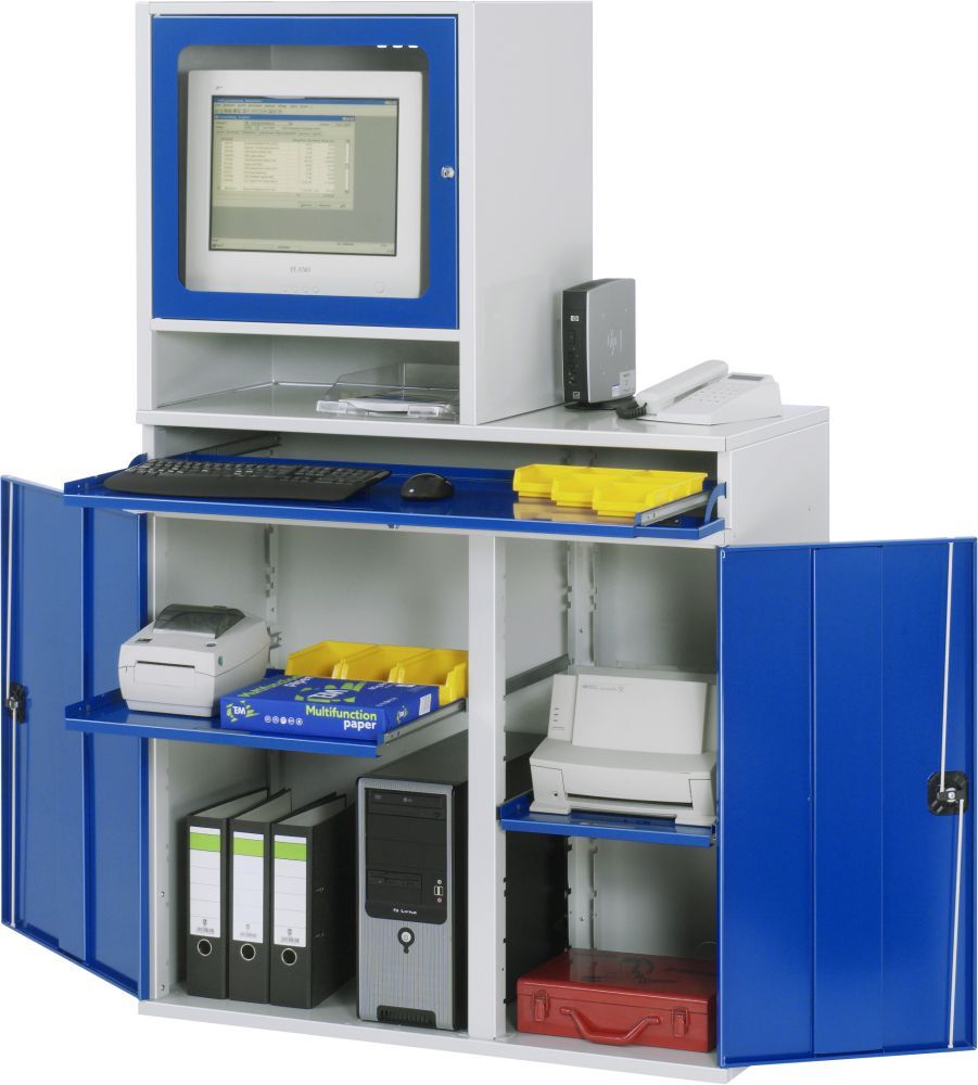 Rau Computer-Schrank Breite 1100 mm Modell 65 Produktbild Rau Computer-Schrank Breite 1100 mm Modell 65