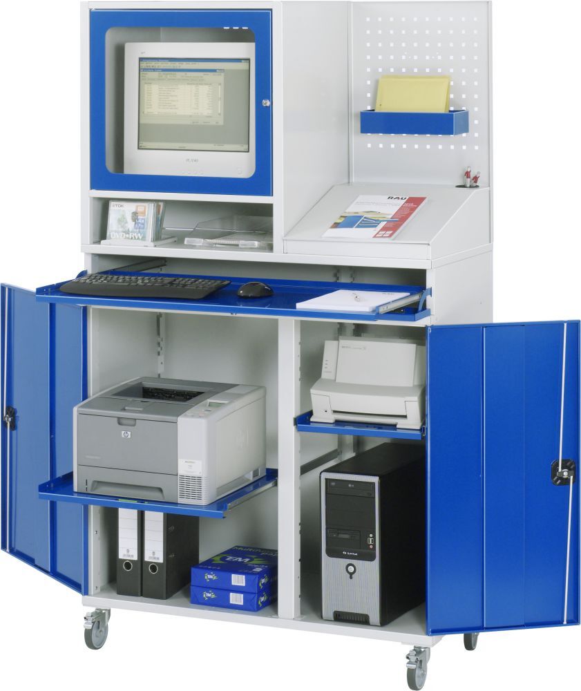 RAU Computer Schrank Modell 67 Produktbild RAU Computer Schrank Modell 67