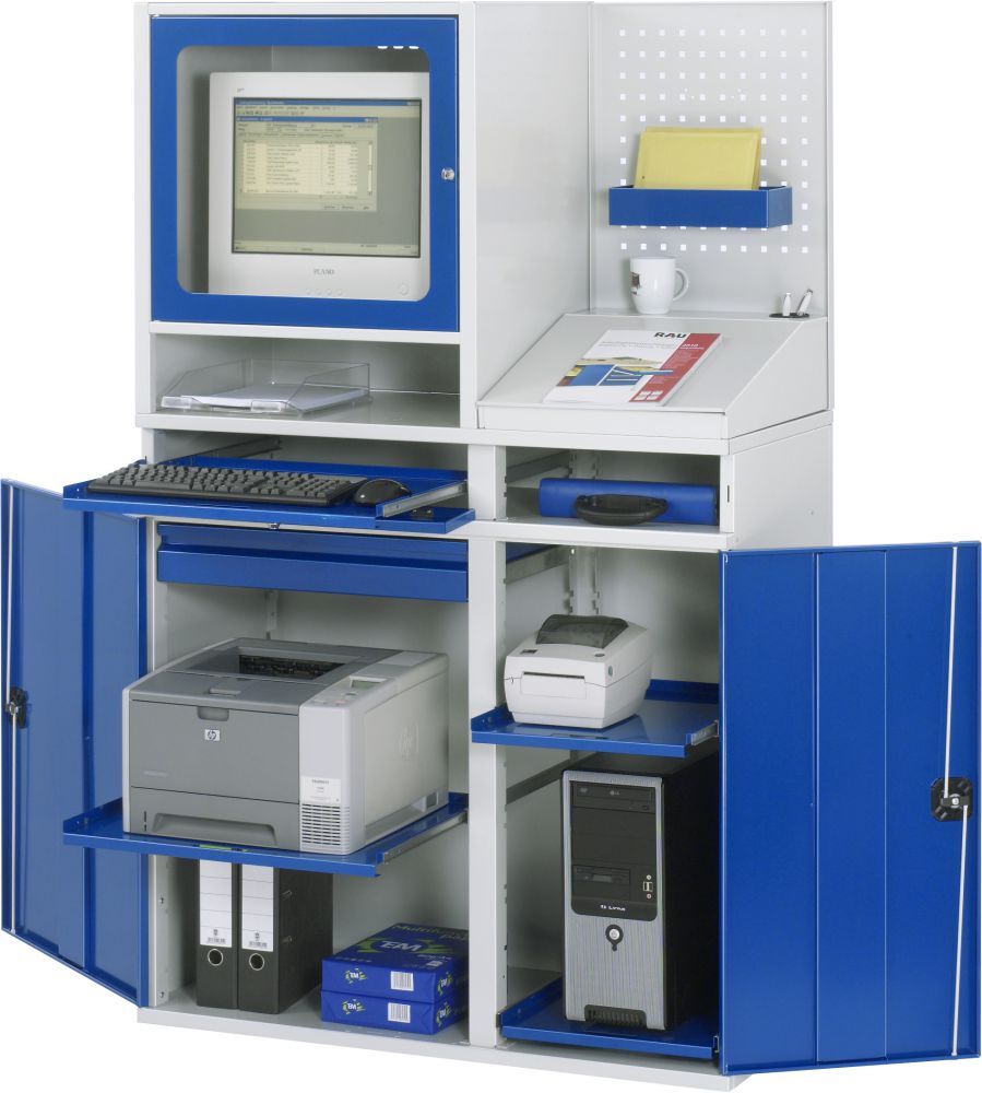 Rau Computer-Schrank - Modell 68 Höhe 1770 mm Produktbild Rau Computer-Schrank - Modell 68 Höhe 1770 mm