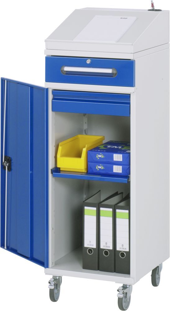 RAU Beistellschrank Stehpult Modell 03 Breite 450 mm Produktbild RAU Beistellschrank Stehpult Modell 03 Breite 450 mm
