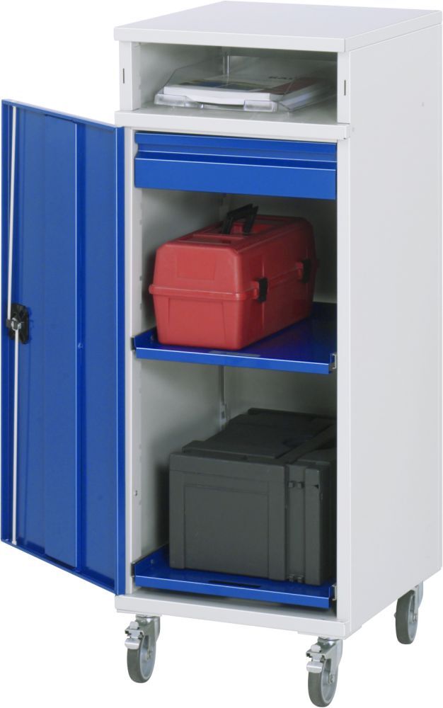 RAU Beistellschrank Stehpult Modell 31 Breite 450 mm Produktbild RAU Beistellschrank Stehpult Modell 31 Breite 450 mm