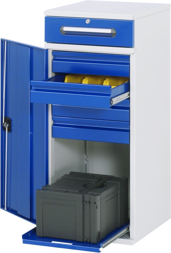 RAU Beistellschrank-Stehpult - Modell 33 Breite 450 mm Produktbild RAU Beistellschrank-Stehpult - Modell 33 Breite 450 mm bild 2