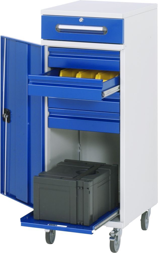 RAU Beistellschrank Stehpult Modell 33 Breite 450 mm Produktbild RAU Beistellschrank Stehpult Modell 33 Breite 450 mm
