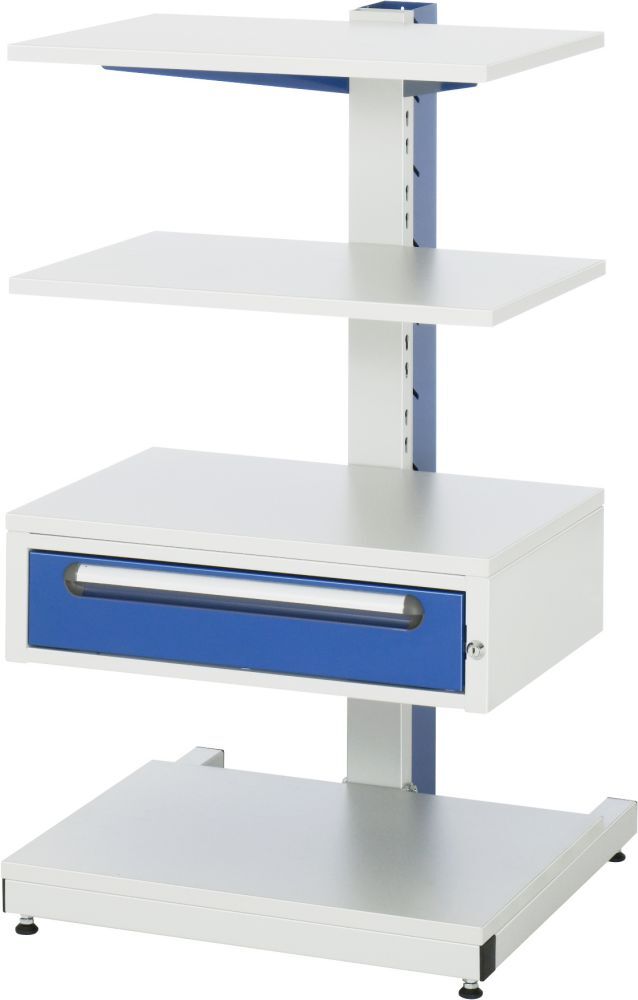 RAU Computer Ständer Modell 6002 Höhe 1140 mm Produktbild RAU Computer Ständer Modell 6002 Höhe 1140 mm