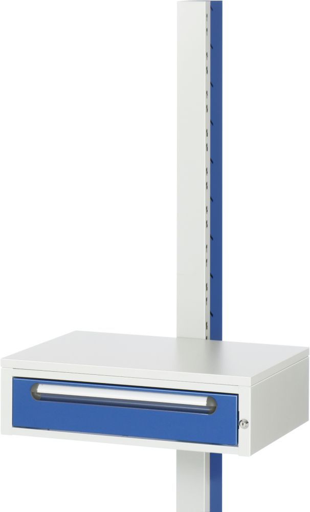 RAU Schubladenblock für Computer Ständer Breite 650 mm Produktbild RAU Schubladenblock für Computer Ständer Breite 650 mm