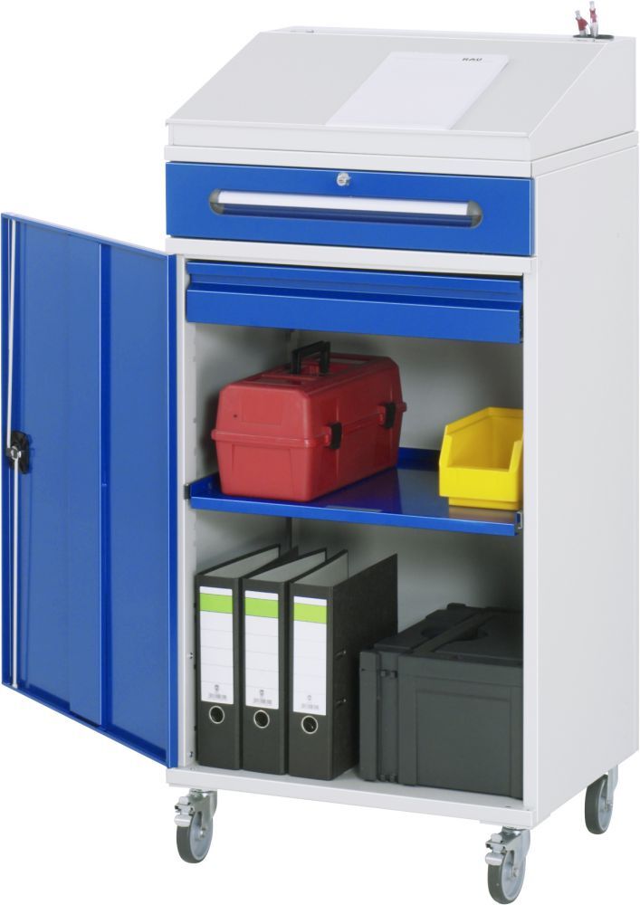 RAU Beistellschrank Stehpult Modell 03 Breite 650 mm Produktbild RAU Beistellschrank Stehpult Modell 03 Breite 650 mm