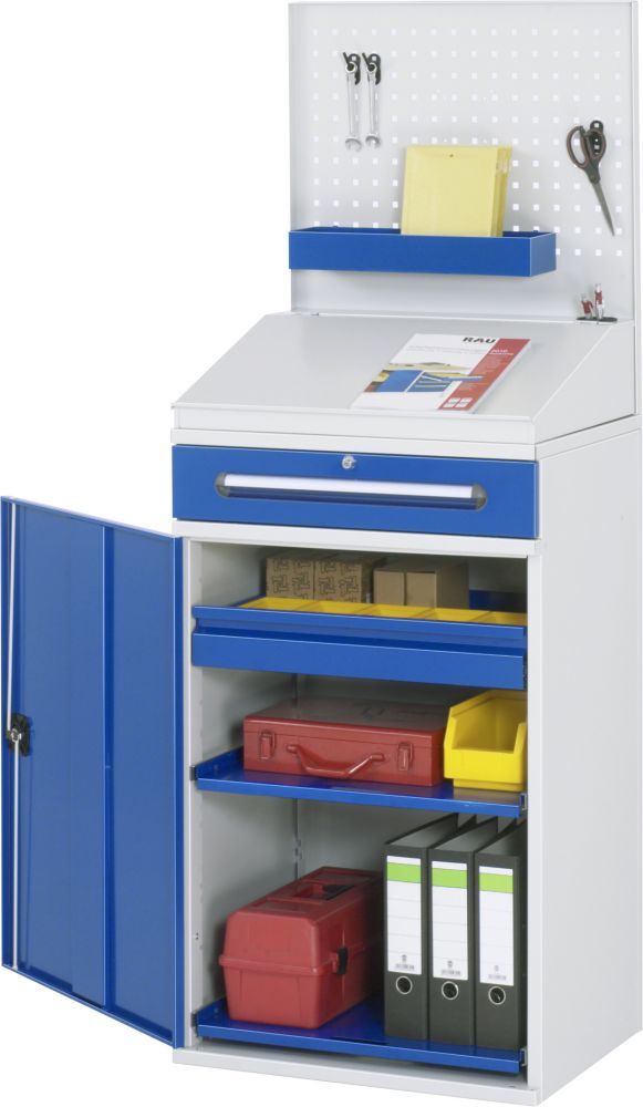 RAU Beistellschrank-Stehpult - Modell 04 Breite 650 mm Produktbild RAU Beistellschrank-Stehpult - Modell 04 Breite 650 mm bild 3