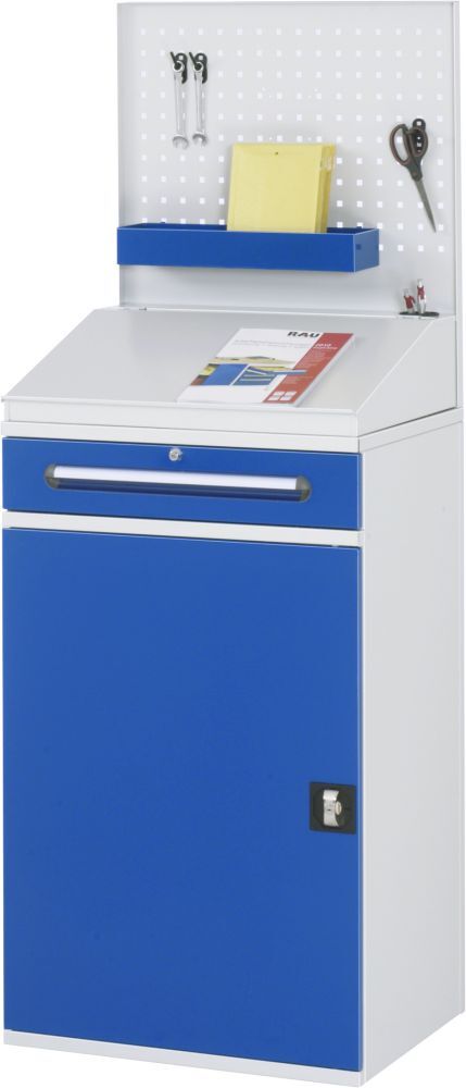 RAU Beistellschrank-Stehpult - Modell 04 Breite 650 mm Produktbild RAU Beistellschrank-Stehpult - Modell 04 Breite 650 mm