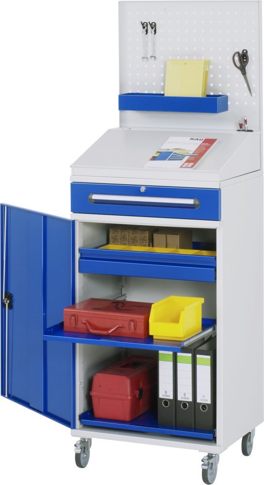 RAU Beistellschrank Stehpult Modell 04 Breite 650 mm RAU Beistellschrank Stehpult Modell 04 Breite 650 mm