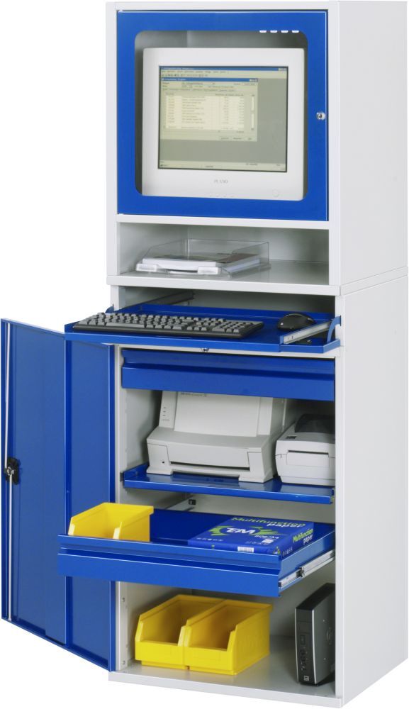 Rau Computer-Schrank - Modell 66 Höhe 1770 mm Produktbild Rau Computer-Schrank - Modell 66 Höhe 1770 mm