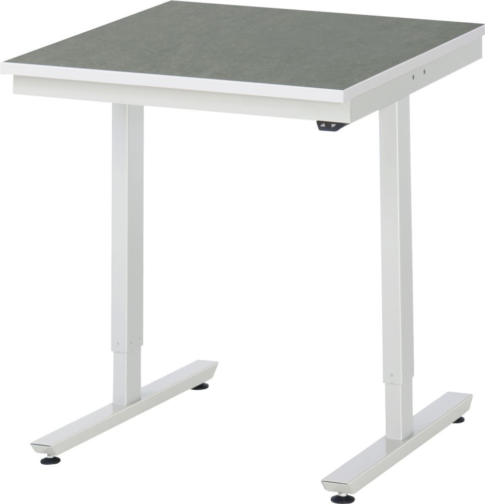 Rau Arbeitstisch Serie adlatus 150 750 x 800 mm Farbe RAL7035 Produktbild Rau Arbeitstisch Serie adlatus 150 750 x 800 mm Farbe RAL7035
