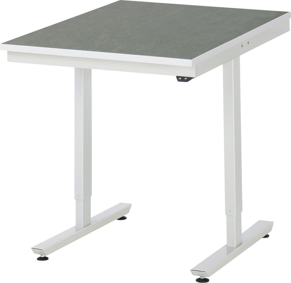 Rau Arbeitstisch Serie adlatus 150 Breite 750 mm x Tiefe 1000 mm 2 Hubsäulen Produktbild Rau Arbeitstisch Serie adlatus 150 Breite 750 mm x Tiefe 1000 mm 2 Hubsäulen