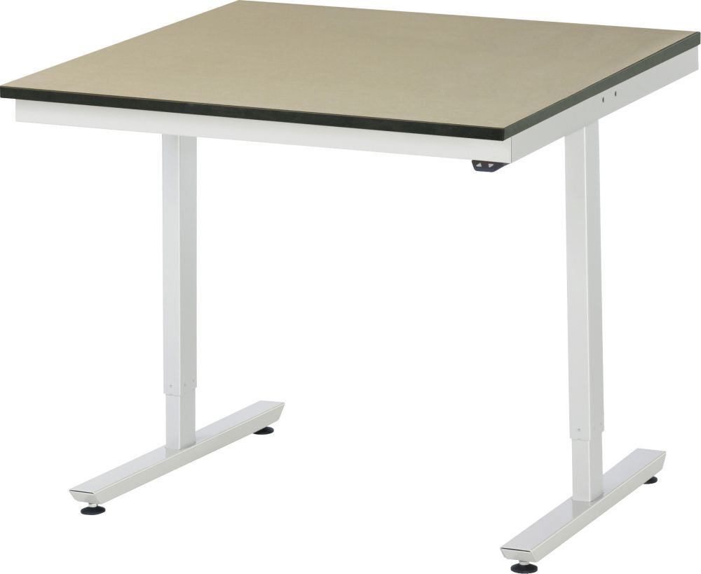 Arbeitstisch Serie adlatus 150 1000 x 1000 mm MDF-Platte 22 mm Produktbild Arbeitstisch Serie adlatus 150 1000 x 1000 mm MDF-Platte 22 mm